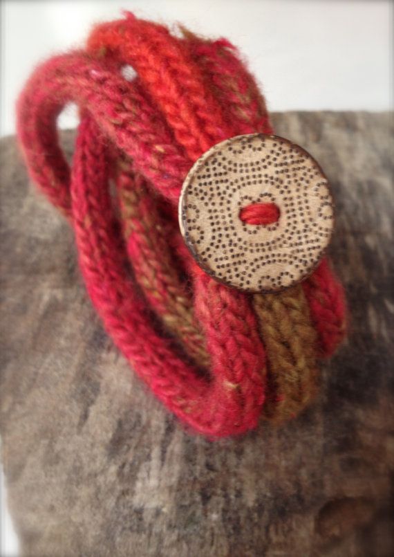 This item is unavailable | Etsy | Knit bracelet, Spool knitting .