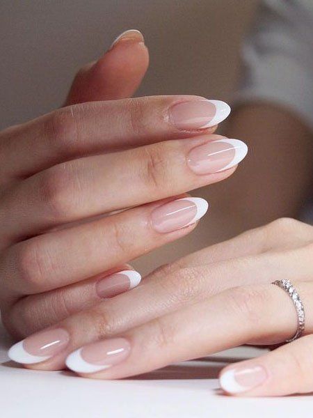 50 French Tip Nails Manicure to Try in 2023 | Nail manicure .