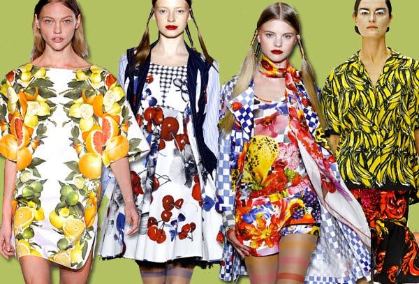 Printsource: Spring 11: Fruit! | Fruit print fashion, Fashion .