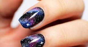 Photo | Nail art manicure, Galaxy nail art, Nail a