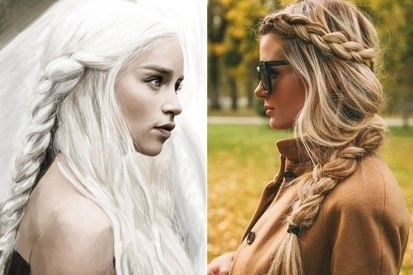 Game of Thrones' Inspired Hairstyles | Braided hairstyles, Summer .