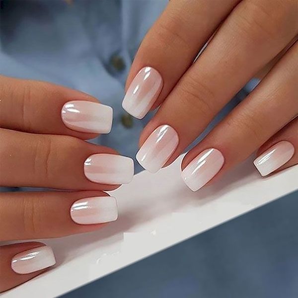 60 Beautiful Ombre Nail Design Ideas for 2023 | Chrome nails .