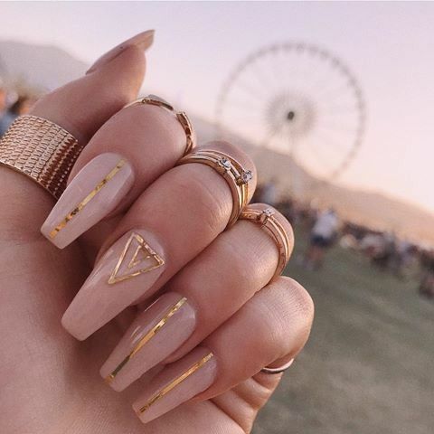 Pin by Tania 🌊 on Nails | Chic nails, Boho nails, Festival nai