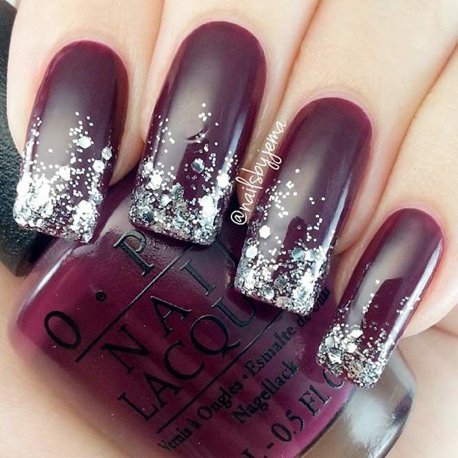 25 Fantastic Burgundy Nails For 2023 | Burgundy nails, Nail colors .