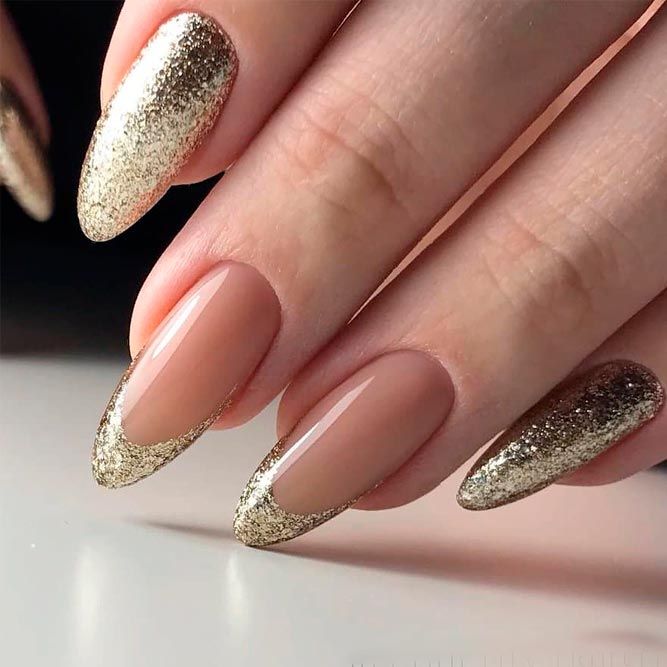 25 Best Golden Nails Art Ideas for 2023 | Gold nail designs, Gold .