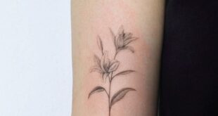 30+ Botanical Floral Lily Tattoo Designs On Arms Bring A Touch Of .