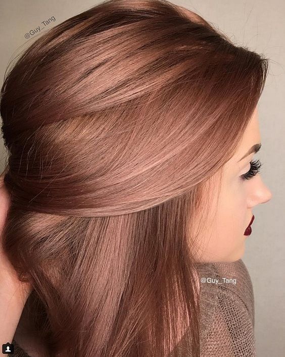 Beautiful Hair Colors for Winter