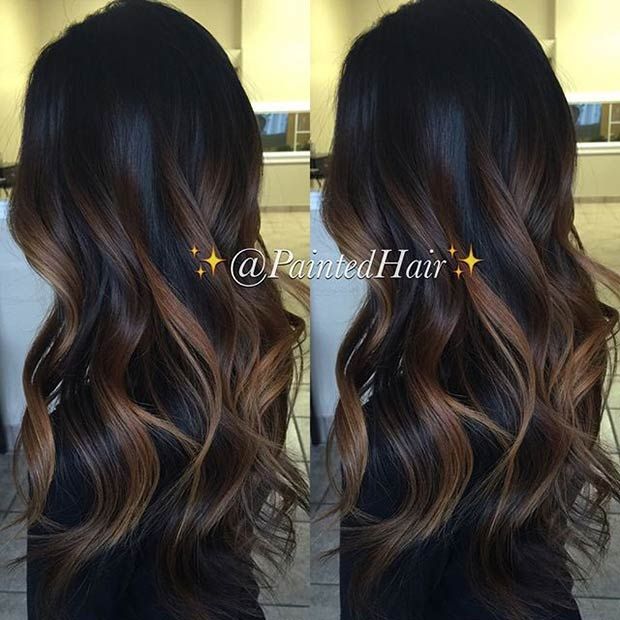 31 Balayage Highlight Ideas to Copy Now - StayGlam | Balayage hair .