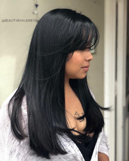 Hairstyle Ideas with Side Bangs 