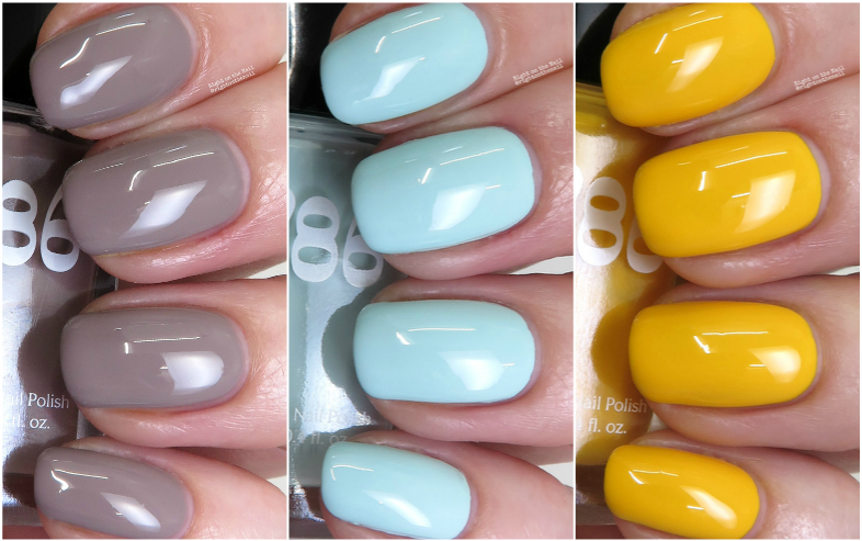 Right on the Nail: Halal Nail Polish from 786 Cosmetics: Swatches .