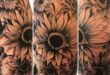 The 25+ best Sunflower tattoo sleeve ideas on Pinterest .