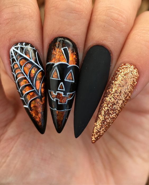 Halloween | Cute halloween nails, Halloween nail designs, Nai