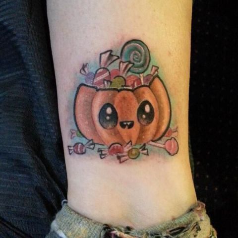 21 Eye-Catching Halloween Tattoo Ideas For Ladies | Beauty | Cute .