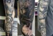 80 Halloween Tattoo Designs For Men - Ghoulish Grandeur | Tattoo .