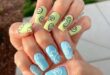 20+ Cute Smiley Face Nails To Try! - Prada & Pearls | Hippie nails .