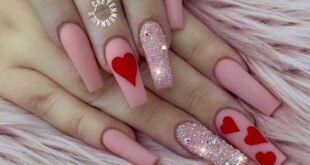 40 Valentines Day Nails To Try in 2023 | Nail designs valentines .