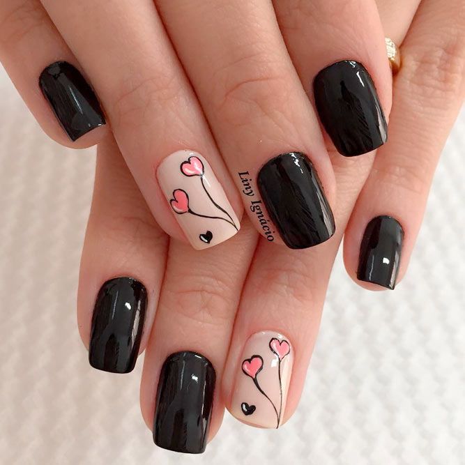 40 Valentines Day Nails To Try in 2023 | Valentine's day nails .