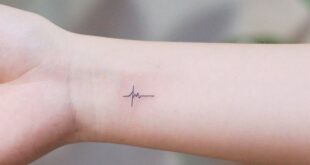 heartbeat #tattoo #tinytattoo #smalltattoo | Heartbeat tattoo .