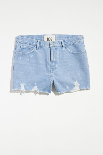 BDG Village Denim Short in 2023 | Denim shorts, Distressed denim .