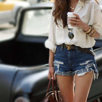 High waisted shorts | Fashion, Summer fashion trends, Cloth