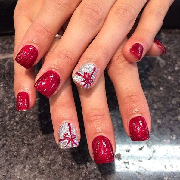 Pinterest Top 10: Christmas Nail Art | Xmas nails, Nails .