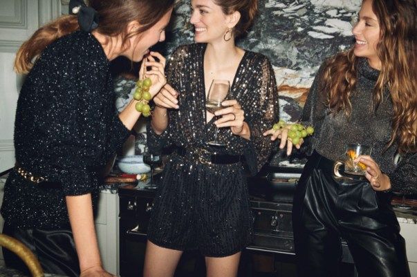 Mango Spotlights Party Style With 'Intimate Dinner' Shoot .
