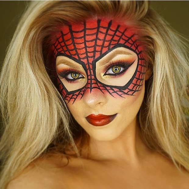 61 Easy DIY Halloween Makeup Looks - StayGlam | Halloween makeup .