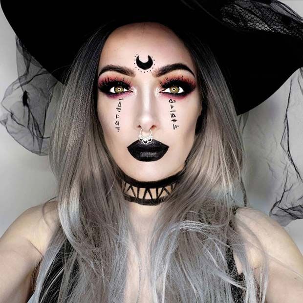 61 Easy DIY Halloween Makeup Looks - StayGlam | Halloween makeup .