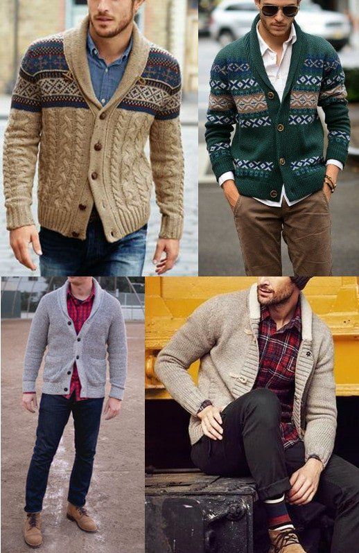 How to Wear a Cardigan Sweater With Style | How to wear, Mens .