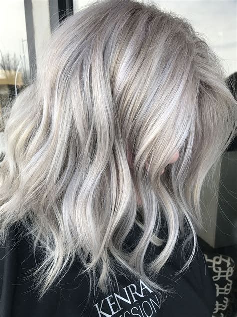 Silver Blonde Hair Color Price In India in 2023 | Icy blonde hair .