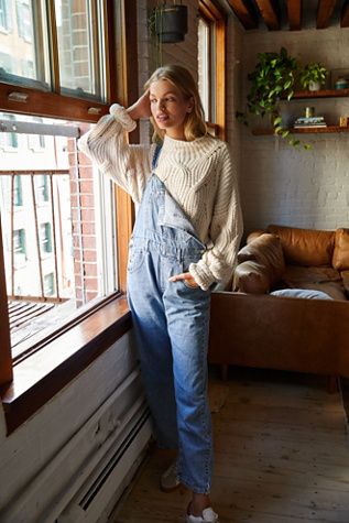 Ziggy Denim Overalls | Jean overall outfits, Denim overalls outfit .