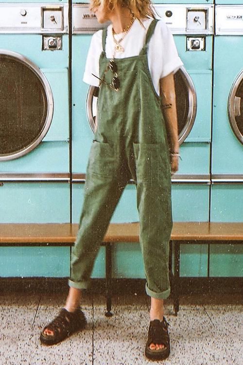 jumpsuit #overalls #casual #trousers #street style #fashion .