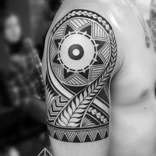 49 Tribal Tattoos You Won't Regret Getting | Tribal shoulder .