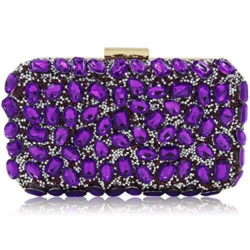 Stunning Rhinestone Party Clutches Cocktail Crossbody Evening Bags .