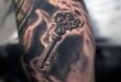 60 Key Tattoos For Men - Unlock Masculine Design Ideas | Key .