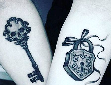 20+ Best Lock and Key Tattoo Designs for Men & Women! | Key tattoo .