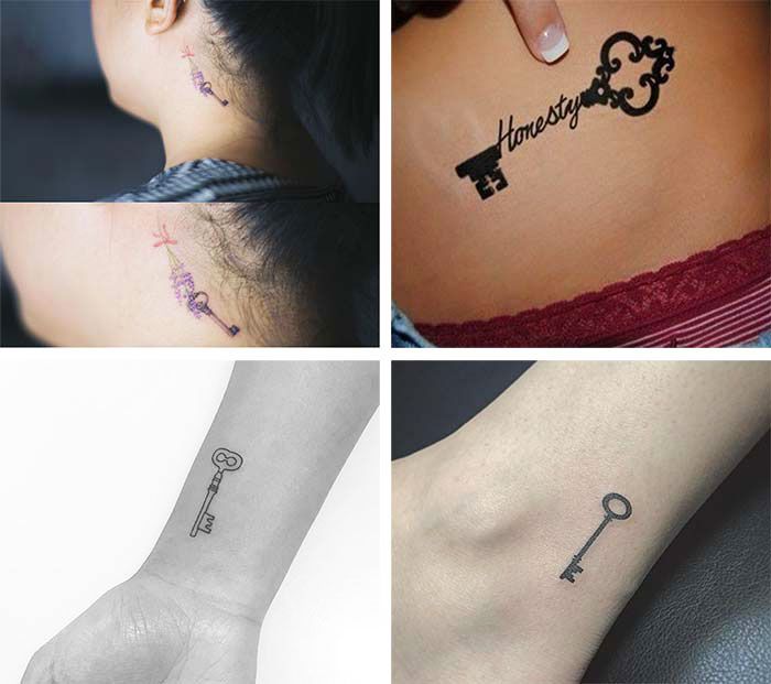 21 Unique Small Tattoos For Women | Simple Red Ink Tattoo .
