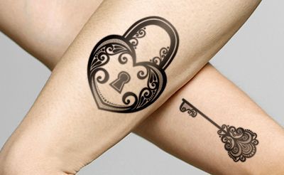 Tattoo Designs: 7 Amazing Lock and Key Tattoo Design Ideas | Key .