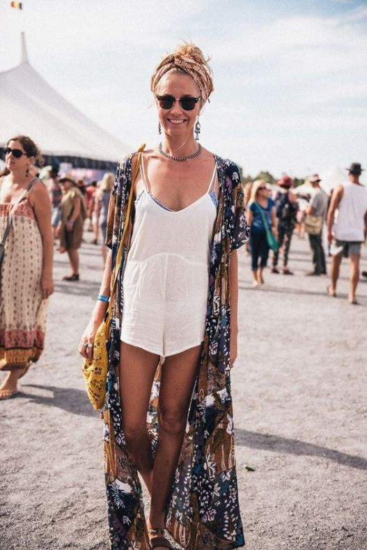 15 Amazing Ways To Wear Boho Kimonos | Boho outfits, Boho kimono .