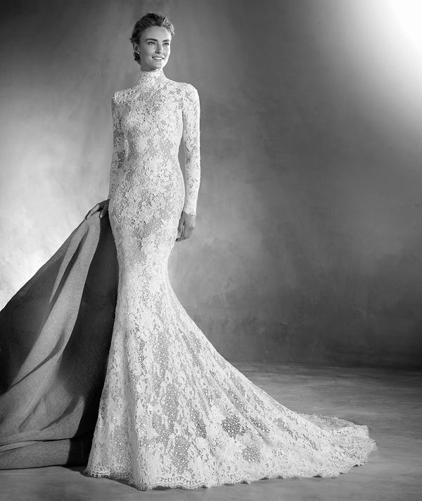 12 Wedding Dresses with Long Sleeves - mywedding | Wedding dresses .