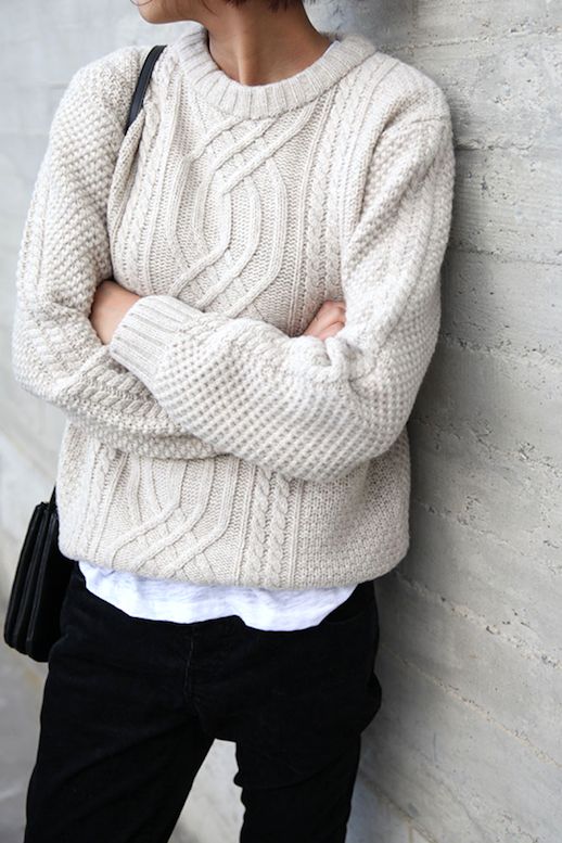 Knit Sweater Outfits Ideas