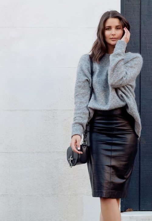 30 Leather Skirt Outfit Ideas For Every Fashionista -Relaxwoman .