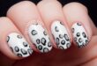 Giant Leopard Moth Inspired Nail Art | Cheetah nail designs, Nails .