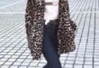 10 Trendy Faux Fur Coat Outfit Ideas - Society19 UK | Leopard .
