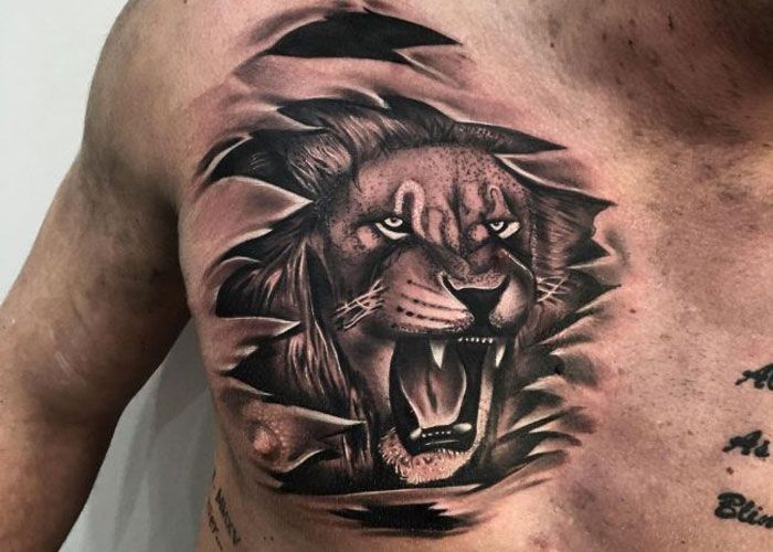 Men's Hairstyles Now | Mens lion tattoo, Roaring lion tattoo .