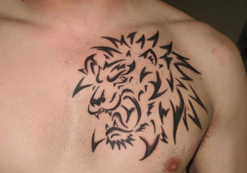 15 Magnificent Leo Tribal Tattoos | Only Trib