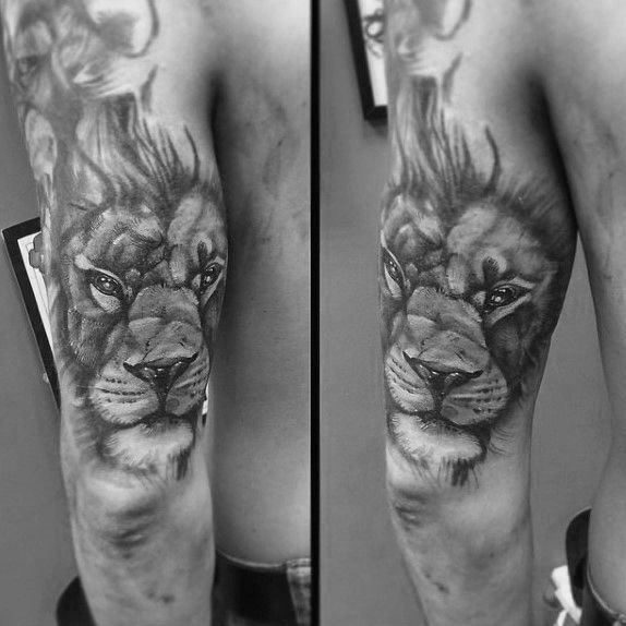 60 Back Of Arm Tattoo Designs For Men - Cool Ink Ideas | Tricep .