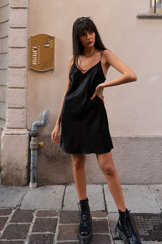 Mini Black Dress - 4 Best Styling Ideas - FashionActivation | Slip .