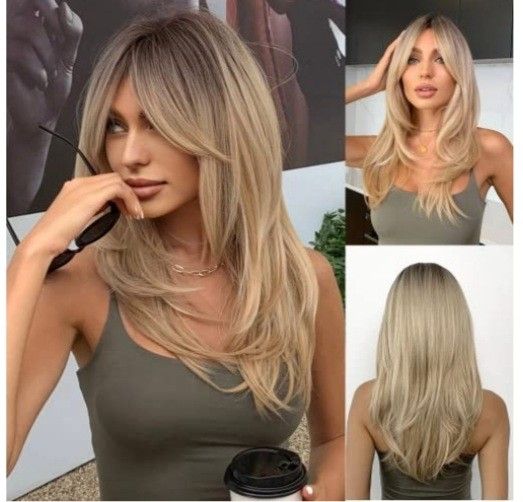 Pin by Олеся on Стрижки на длинные волосы | Long hair styles .