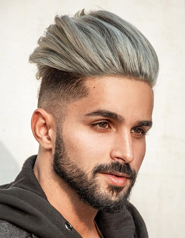 50 Awesome Silver Hair Ideas For Men (Grey Hair) - Hairmanz | Mens .